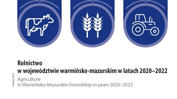 Agriculture in Warmińsko-Mazurskie Voivodship in years 2020–2022