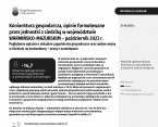 Koniunktura gospodarcza w województwie warmińsko-mazurskim w październiku 2023 r. Foto