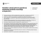 Komunikat o sytuacji społeczno-gospodarczej województwa warmińsko-mazurskiego w sierpniu 2021 r. Foto