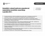 Komunikat o sytuacji społeczno-gospodarczej województwa warmińsko-mazurskiego w grudniu 2021 r. Foto