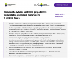 Komunikat o sytuacji społeczno-gospodarczej województwa warmińsko-mazurskiego w sierpniu 2022 r. Foto
