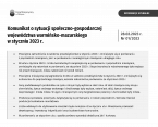 Komunikat o sytuacji społeczno-gospodarczej województwa warmińsko-mazurskiego w styczniu 2023 r. Foto