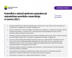 Komunikat o sytuacji społeczno-gospodarczej województwa warmińsko-mazurskiego w czerwcu 2023 r. Foto