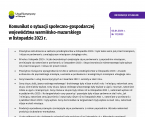 Komunikat o sytuacji społeczno-gospodarczej województwa warmińsko-mazurskiego w listopadzie 2023 r. Foto