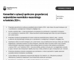 Komunikat o sytuacji społeczno-gospodarczej województwa warmińsko-mazurskiego w kwietniu 2024 r. Foto