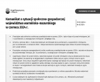 Komunikat o sytuacji społeczno-gospodarczej województwa warmińsko-mazurskiego w czerwcu 2024 r. Foto