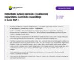 Komunikat o sytuacji społeczno-gospodarczej województwa warmińsko-mazurskiego w marcu 2025 r. Foto