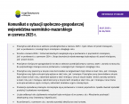 Komunikat o sytuacji społeczno-gospodarczej województwa warmińsko-mazurskiego w czerwcu 2025 r. Foto