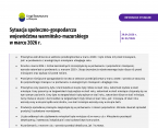 Sytuacja społeczno-gospodarcza województwa warmińsko-mazurskiego w marcu 2026 r. (wcześniej Komunikat o sytuacji społeczno-gospodarczej województwa warmińsko-mazurskiego) Foto