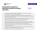Sytuacja społeczno-gospodarcza województwa warmińsko-mazurskiego w lipcu 2026 r. (wcześniej Komunikat o sytuacji społeczno-gospodarczej województwa warmińsko-mazurskiego) Foto