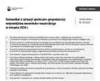 Komunikat o sytuacji społeczno-gospodarczej województwa warmińsko-mazurskiego w sierpniu 2020 r. Foto