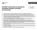 Komunikat o sytuacji społeczno-gospodarczej województwa warmińsko-mazurskiego we wrześniu 2020 r. Foto