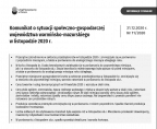 Komunikat o sytuacji społeczno-gospodarczej województwa warmińsko-mazurskiego w listopadzie 2020 r. Foto
