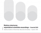 Biuletyn statystyczny województwa warmińsko-mazurskiego - I kwartał 2020 r. Foto