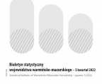 Biuletyn statystyczny województwa warmińsko-mazurskiego - 3 kwartał 2022 r. Foto