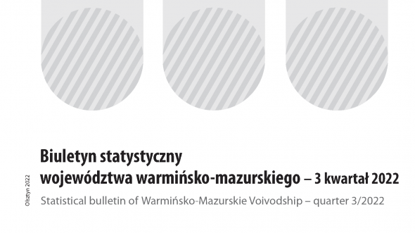 Biuletyn statystyczny województwa warmińsko-mazurskiego - 3 kwartał 2022 r.
