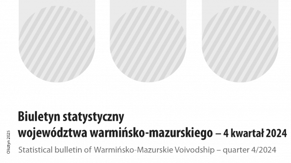 Biuletyn statystyczny województwa warmińsko-mazurskiego – 4 kwartał 2024 r.