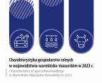 Charakterystyka gospodarstw rolnych w województwie warmińsko-mazurskim w 2023 r. Foto