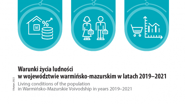 Warunki życia ludności w województwie warmińsko-mazurskim w latach 2019–2021