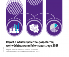 Raport o sytuacji społeczno-gospodarczej województwa warmińsko-mazurskiego 2025 Foto